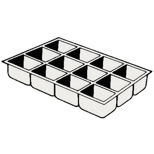 Bloco de compartimentos para gavetas – 6 cm – Clen