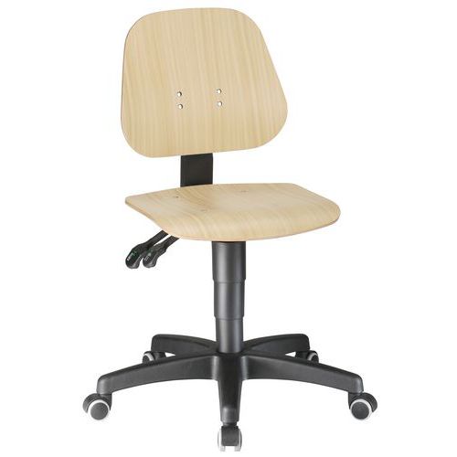 Cadeira de oficina ergonómica baixa, Bimos Neon