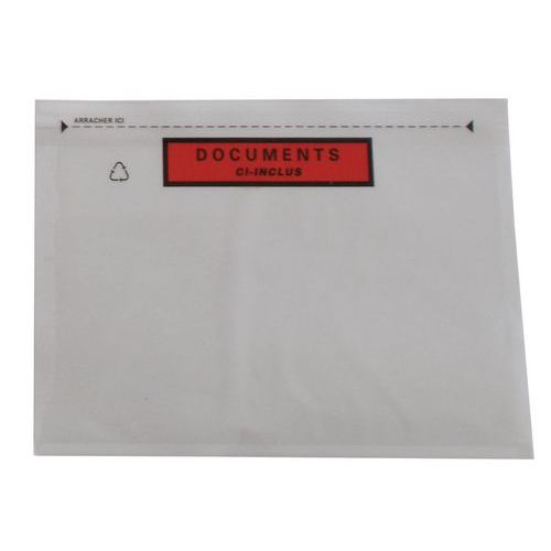 Envelope porta-documentos reforçado Pac-List – Document ci-inclus