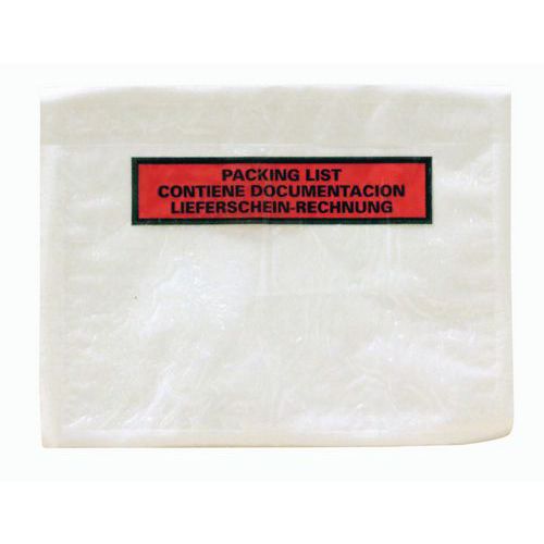 Bolsa porta-documentos Éco-List - Packing list 3 idiomas