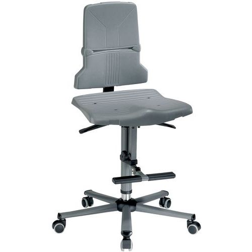 Cadeira de oficina ergonómica Bimos Sintec – Alta