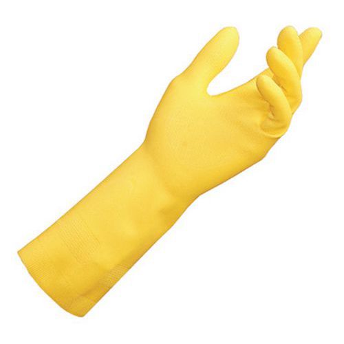 Luvas em látex amarelo_Matfer
