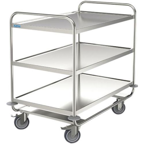 Carro inox - 3 plataformas - Capacidade 200 kg