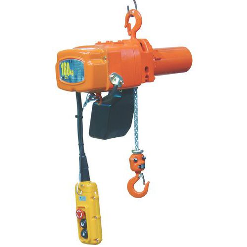 Diferencial elétrico Éléphant Alpha fixo de gancho - Trifásico 400 V - 1 velocidade - Capacidade de 150 a 500 Diferencial elétrico Éléphant Alpha fixo de gancho - Trifásico 400 V - 1 velocidade - Capacidade de 150 a 500
