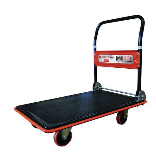 Carro em aço com espaldar rebatível – Capacidade de 150 e 300 kg