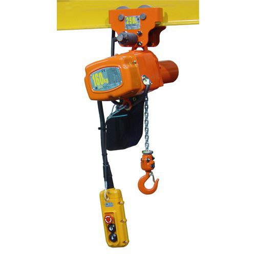 Diferencial elétrico Éléphant Alpha com carro livre - Trifásico 400 V - 1 velocidade - Capacidade de 150 a 500 Diferencial elétrico Éléphant Alpha com carro livre - Trifásico 400 V - 1 velocidade - Capacidade de 150 a 500