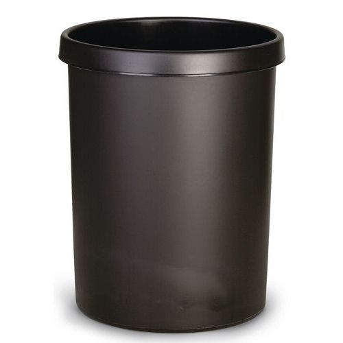 Cesto para papel redondo em plástico - 45 L