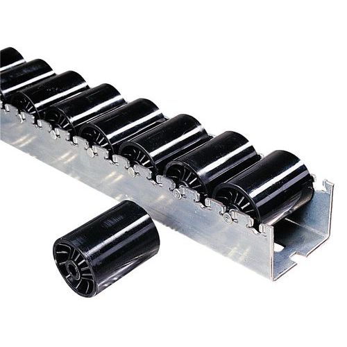 Calha de rolos de plástico para cargas pesadas – 3600 mm de comprimento – Bito