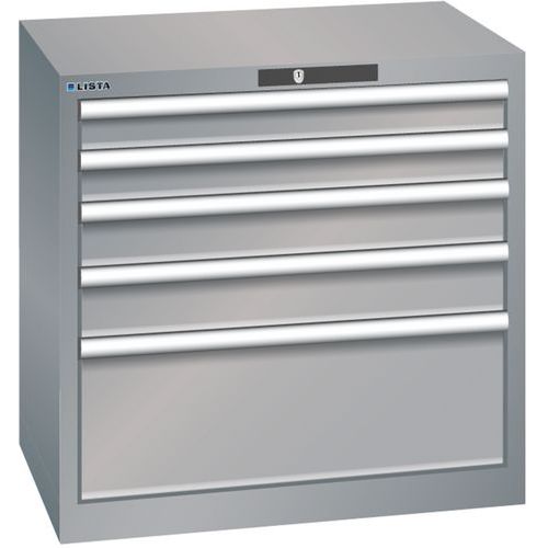 Armário de gavetas 36 x 27E (L x P x A) 717 x 572 x 700 mm – Lista