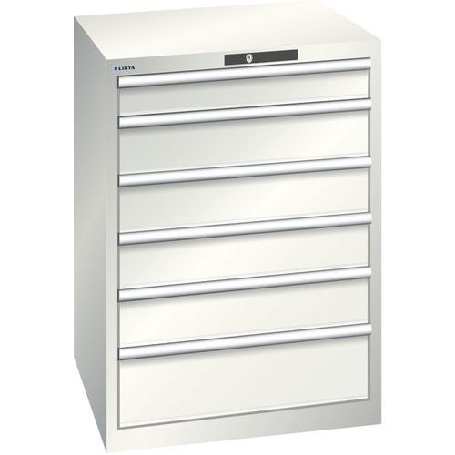 Armário de gavetas 36 x 36E (L x P x A) 717 x 725 x 1000 mm – Lista