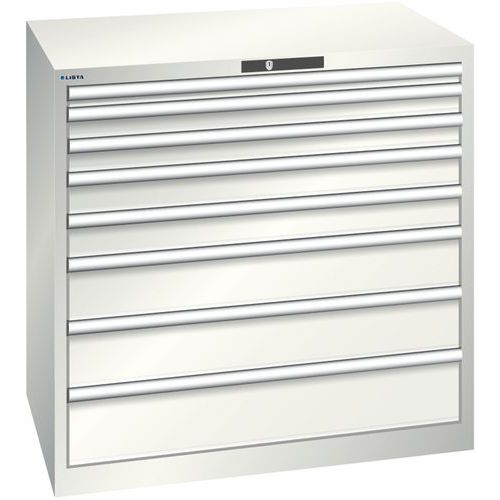 Armário de gavetas 54 x 36E (L x P x A) 1023 x 725 x 1000 mm – Lista