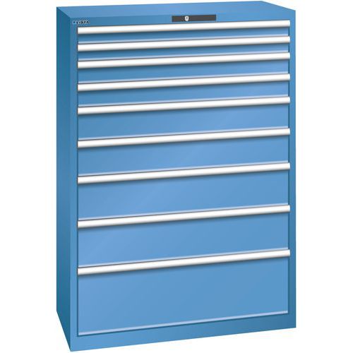 Armário de gavetas 54 x 27E (L x P x A) 1023 x 572 x 1450 mm – Lista