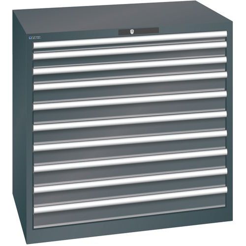Armário de gavetas 54 x 36E (L x P x A) 1023 x 725 x 1000 mm – Lista