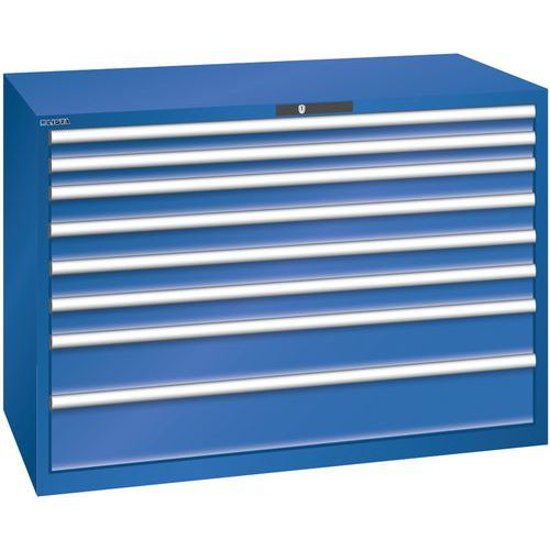 Armário de gavetas 78 x 36E (L x P x A) 1431 x 725 x 1000 mm – Lista