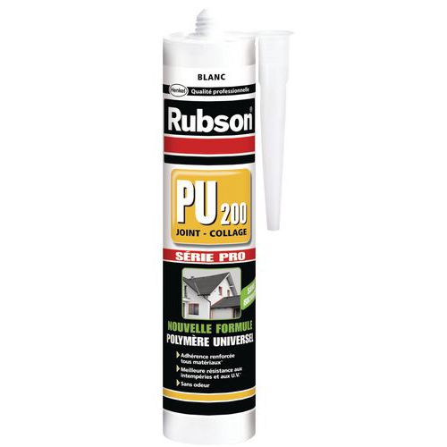 Mástique poliuretano Especial colagens flexíveis PU200 - Rubson Mástique poliuretano Especial colagens flexíveis PU200 - Rubson