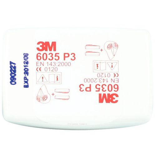 Filtro para máscara respiratória 6035 P3 – 3M