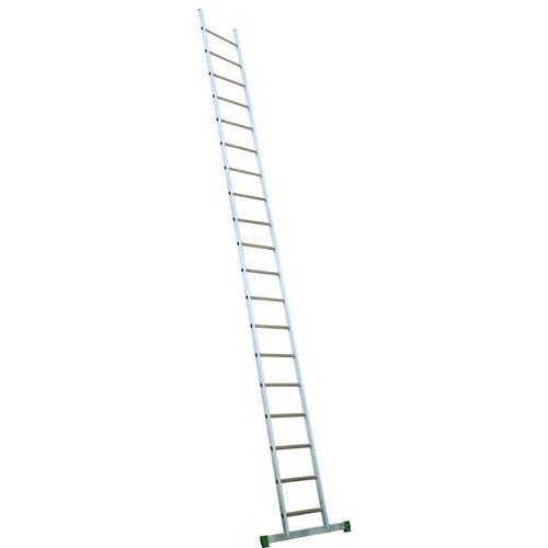 Escada simples em alumínio Prima – 11 a 19 degraus – barra estabilizadora – Facal