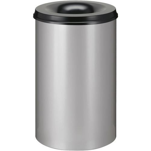 Caixote de lixo para papel antifogo de 110 l