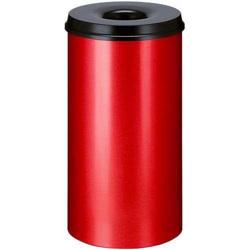 Caixote de lixo para papel antifogo de 50 l