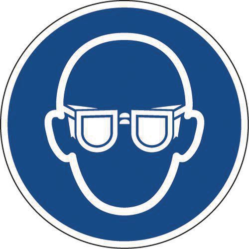 Painel de obrigação – Óculos de proteção obrigatórios - Manutan Expert
