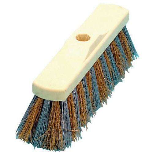 Vassoura para cimento com casquilho de enroscar- Fibra rígida - Manutan Vassoura para cimento com casquilho de enroscar- Fibra rígida - Manutan