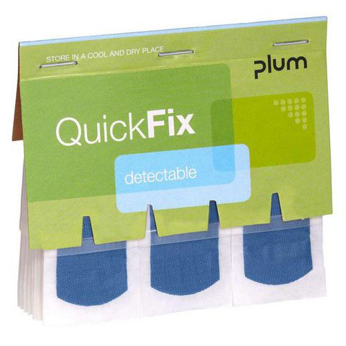 Recarga de pensos detetáveis para os dedos – QuickFix