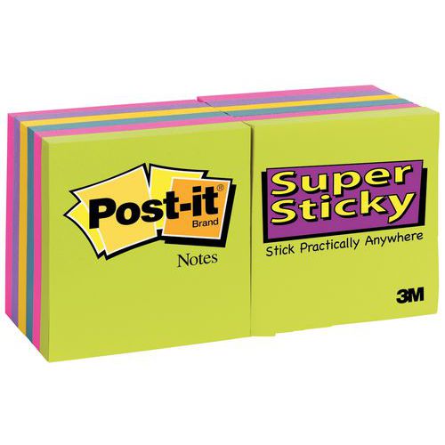 Post-it® Super Sticky Sortidos