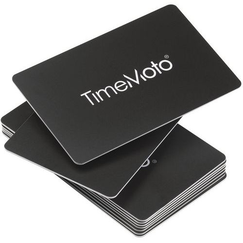 Conjunto de 25 cartões RFID para relógio de ponto TimeMoto Conjunto de 25 cartões RFID para relógio de ponto TimeMoto