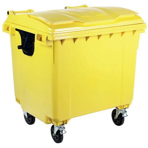 Contentor para resíduos – 660 L – 770 L – 1100 L - Manutan Expert