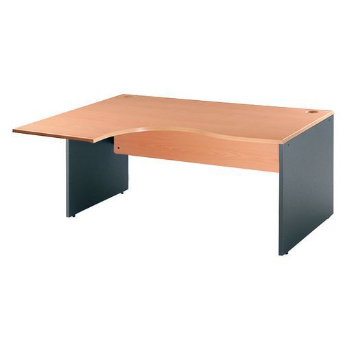 Secretária ergonómica Office II - Pés painéis Secretária ergonómica Office II - Pés painéis