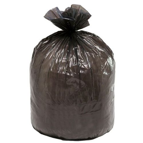 Saco de lixo tradicional de 130 L – resíduos pesados – preto – Alfapac