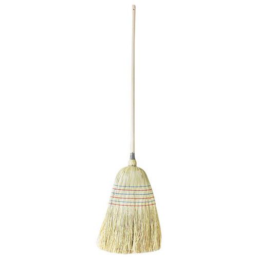 Vassoura sorgho – Palha de arroz de 6 fios – Manutan Vassoura sorgho – Palha de arroz de 6 fios – Manutan