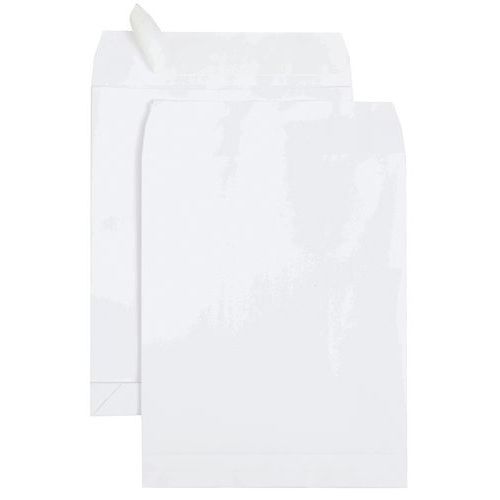 Caixa de 50 ou 250 envelopes com foles em papel velino branco – GPV