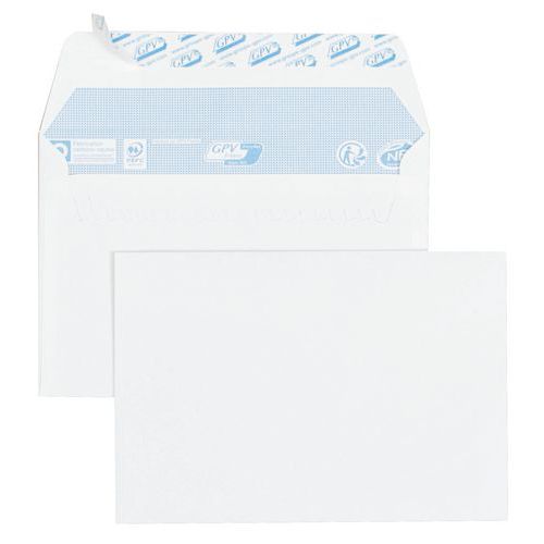 Envelope branco de 80 g – caixa de 500