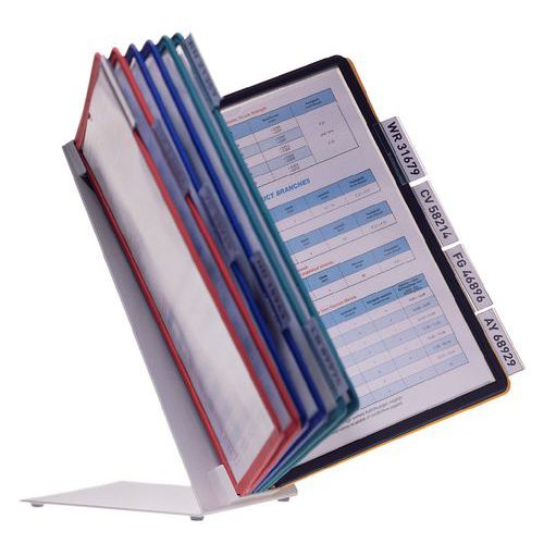 Porta documentos de mesa Vario – 10 bolsas sortidas A4 Porta documentos de mesa Vario – 10 bolsas sortidas A4