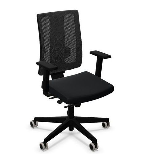 Cadeira de escritório Navigo Mesh LU2 com apoio para os braços 2D – Nowystyl