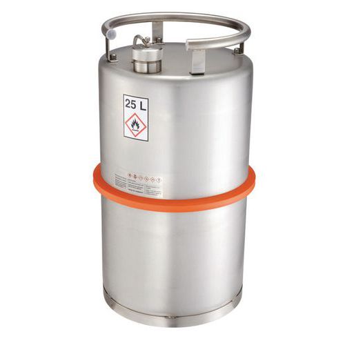 Bidão de armazenamento de segurança - Capacidade de armazenamento 25 L Bidão de armazenamento de segurança - Capacidade de armazenamento 25 L