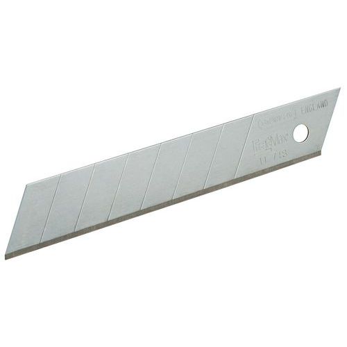 Lâmina para faca de segurança - Largura 25 mm
