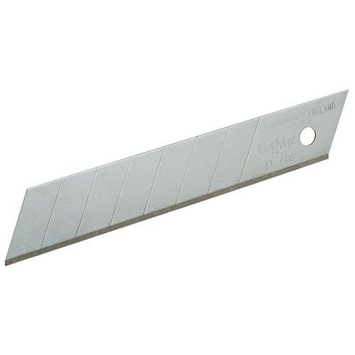 Lâmina para faca de segurança - Largura 18 mm