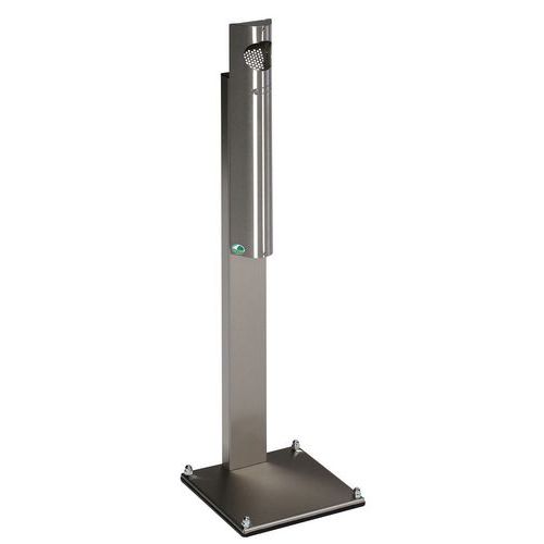 Cinzeiro de parede em aço – Com pé – 3,5 L