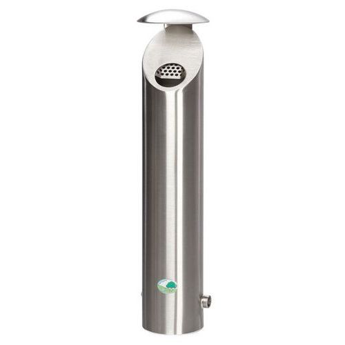 Cinzeiro de parede de aço – Com cobertura – 4,2 L Cinzeiro de parede de aço – Com cobertura – 4,2 L