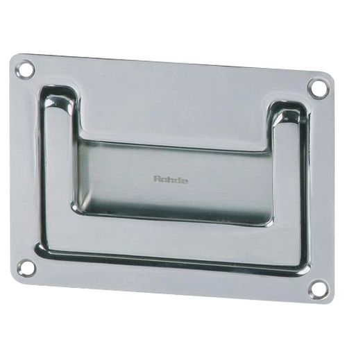 Pega inox rebatível de encastrar