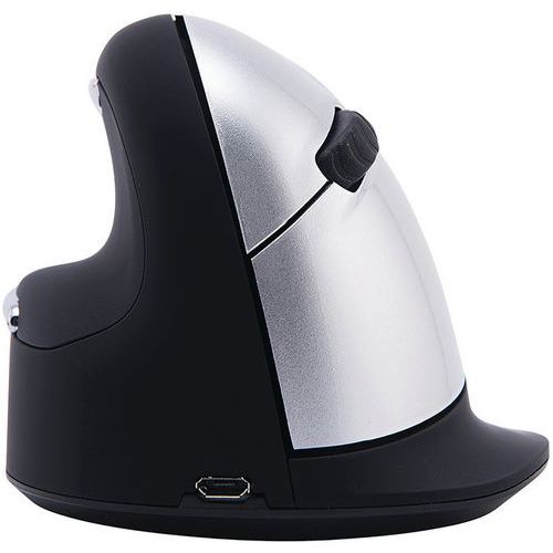 Rato ergonómico vertical R-Go He sem fio para esquerdinos – R-Go Tools