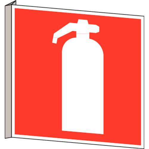 Painel anti-incêndio - Extintor - Rígido