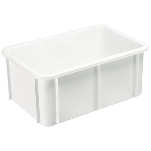 Caixa retangular reforçada empilhável – 590 a 600 mm de comprimento – 25 a 55 L – Gilac
