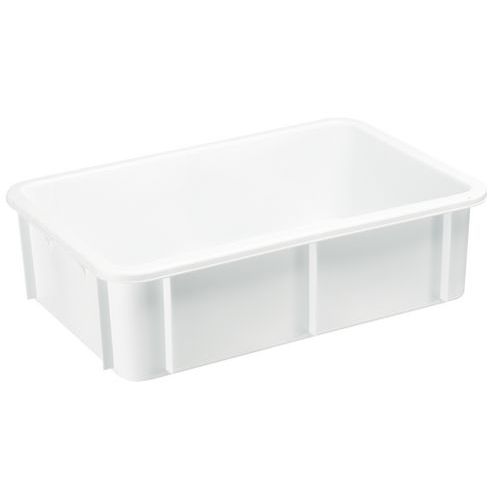 Caixa retangular reforçada empilhável – 590 a 600 mm de comprimento – 25 a 55 L – Gilac Caixa retangular reforçada empilhável – 590 a 600 mm de comprimento – 25 a 55 L – Gilac