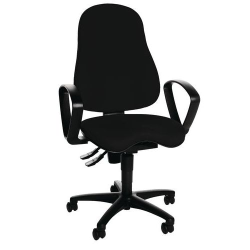 Cadeira de escritório ergonómica Sitness 10 – base em polipropileno