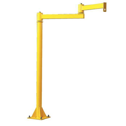 Grua giratória articulada – Capacidade: 50 a 250 kg – Altura: 3000 mm