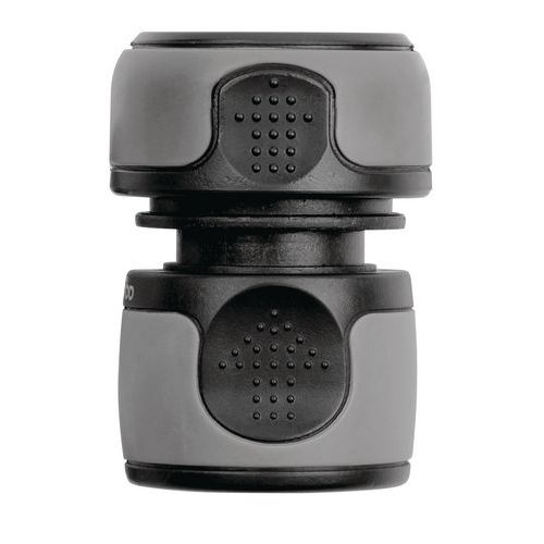 União rápida em plástico para mangueira de rega – Ø 15 e 19 mm – Bimaterial União rápida em plástico para mangueira de rega – Ø 15 e 19 mm – Bimaterial