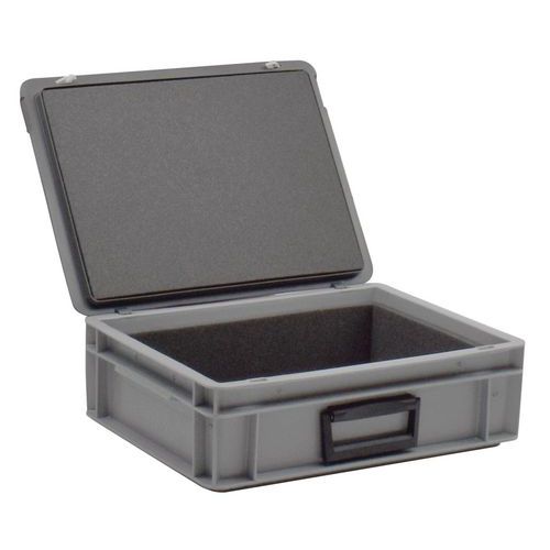 Caixa-maleta Rako com tampa - Interior em espuma - Comprimento de 400 mm